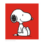 Peanuts // Snoopy // Red // Limited Edition Art Print (Art Print)