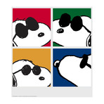 Peanuts // Snoopy // Faces // Limited Edition Artwork (Art Print)