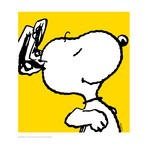 Peanuts // Snoopy // Yellow // Limited Edition Artwork (Art Print)
