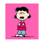 Peanuts // Lucy // Pink // Limited Edition Artwork (Art Print)