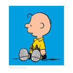 Peanuts // Charlie Brown // Blue // Limited Edition Artwork (Art Print)
