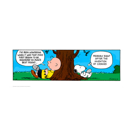 Peanuts // Invention of Cookies // Limited Edition Art Print