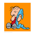 Peanuts // Linus // Orange // Limited Edition Artwork (Art Print)