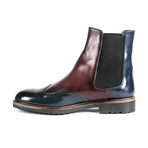 Florika Burdeos Chelsea Boots // Burgundy (Euro: 45)