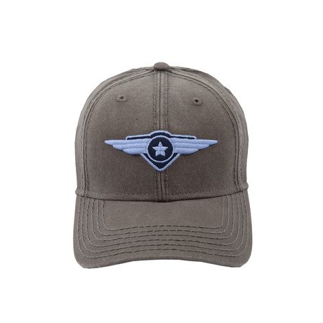 Wings Logo Cap // Gray