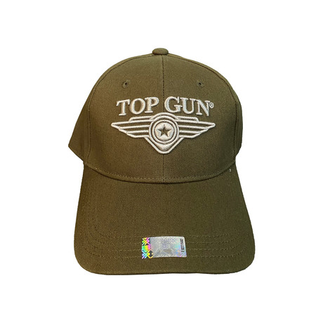 Top Gun® 3D Wings Logo Cap // Olive