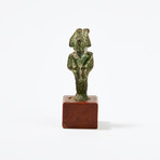 Egyptian Bronze Figurine of Osiris // God of the Underworld