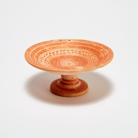 Greek Ceramic Footed Bowl // Time of Alexander the Great