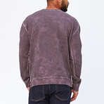 Boone Terry Pullover // Ultra Maroon (M)