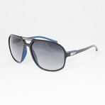 Unisex EV0658-041 Vintage MDL90 Sport Sunglasses // Black + Court Blue