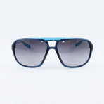 Men's EV0718-442 MDL 205 Sport Sunglasses // Squadron Blue + Neo Turquoise