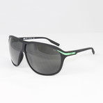 Unisex EV0721-030 MDL215 Sport Sunglasses // Black Poison + Green