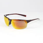 Men's EV0680-608 Hyperion Sport Sunglasses // Crystal + Team Red + Gray