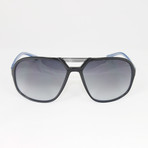 Unisex EV0658-041 Vintage MDL90 Sport Sunglasses // Black + Court Blue