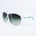 Unisex EV0720-133 MDL 210 Sport Sunglasses // White + Pine Green