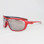 Men's EV0705-606 Road Machine Sport Sunglasses // Hyper Red + Matte Black