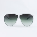 Unisex EV0720-133 MDL 210 Sport Sunglasses // White + Pine Green