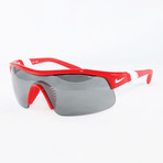 Men's EV0617 University Sport Sunglasses // Red + White
