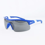 Men's EV0617 Game Sport Sunglasses // Royal Blue + White