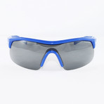 Men's EV0617 Game Sport Sunglasses // Royal Blue + White