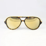 Unisex EV0689-207 Vintage MDL98 Sport Sunglasses // Tortoise + Yellow