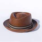 Santa Fe Straw Hat // Caramel Brown (XL)