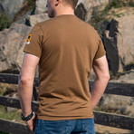 Black Sea T-Shirt // Coyote Brown (XS)