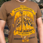 Black Sea T-Shirt // Coyote Brown (XS)