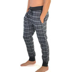Flannel Sleep Jogger // Gray (XL)