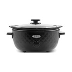 6 Qt. Oval Slow Cooker // Black