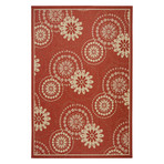 Sarang // Indoor+Outdoor Rug (8'L x 5'W)