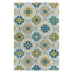 Diamond // Indoor+Outdoor Rug (5'L x 7'6"W)