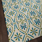 Lori // Indoor+Outdoor Rug (5'L x 7'6"W)