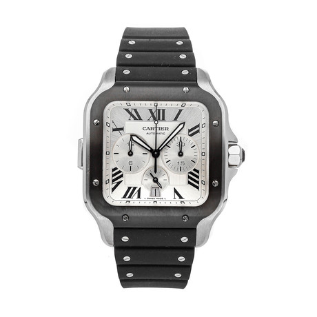 Cartier Santos de Cartier Chronograph Automatic // WSSA0017 // Pre-Owned