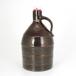 Banded Straight Jug Growler // 64 oz (Cascade Green)