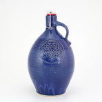 Celtic Knot Mellon Growler // 64 oz (Cobalt Blue)