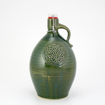 Celtic Knot Mellon Growler // 64 oz (Cobalt Blue)