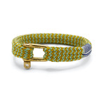 Sharp Simon // Mustard + Mint Green + Gold (Small)