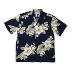 Hibiscus Trends // Navy (Small)