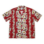 Pacific Panel Shirt // Red (Small)