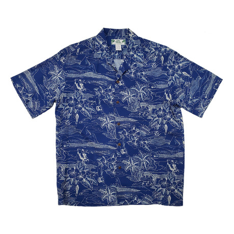 Etches Of Hawaii // Navy (Small)