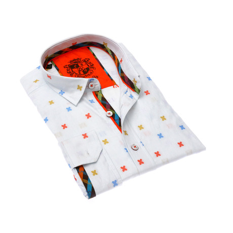 Cosimo Button-Up Shirt // White (S)