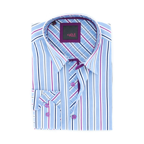 Holden Button-Up Shirt // Purple (S)