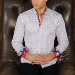 Creed Button-Up Long Sleeve Shirt // White (2XL)