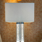 Acrylic Cylinders Table Lamp I // 3 Light