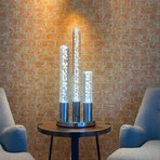 Acrylic Cylinders Table Lamp II // 3 Light