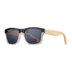 Verano Bifocal Sun Readers // Matte Black + Natural Bamboo (+1.25)