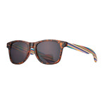 Indio Bifocal Sun Readers // Amber Tortoise + Rainbow Wood (+1.50)