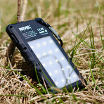 Day Tripper™ // 8000 mAh Solar Battery + 1000 Lumen LED Light