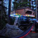 Trail Hound™ // 30-foot USB Camping Light // With Dimmer (Warm White)